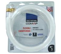 Flexible Caoutchouc COMAP 2m Gaz Naturel