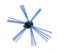 Flexible Chimney Brush Nylon Head for Stove Pipes | Flexible nylon head, reaches tight bends, safe for metal pipes, wood stove cleaning, pellet stove use