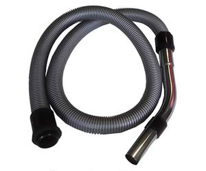Flexible complet avec poignée métal standard pour aspirateur Electrolux : Luxomatic, Royal, UZ930 - Nilfisk GD930, Tornado, Progress, etc. - Longueur : 1,8m - Diamètre : 32mm