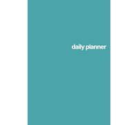 Flexible Daily Planner Notebook | Undated | 6 x 9 in | Two-Page Layout: Pre-Filled Hourly Schedule and Open Daily Sections | 100 Pages
