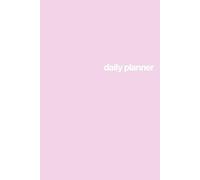 Flexible Daily Planner Notebook | Undated | 6 x 9 in | Two-Page Layout: Pre-Filled Hourly Schedule and Open Daily Sections | 100 Pages