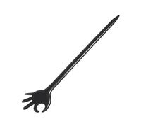 Flexible Dark Addition Secure Wedding Coiffure Réponse pour les incidents extérieurs Rassemblements formels Lissé Clip pour les coiffures
