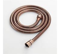 Flexible de Douche 1m/1.5m Thicken Rose Gold Shower Hose Stainless Steel General Soft Water Pipe Explosion-proof Shower Pipe Bathroom Accessories (Size : 60cm)