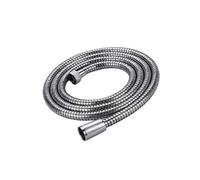 Flexible de Douche 2m Filetage Standard en Métal Argent