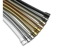 Flexible de Douche Black White Shower Hose Bathroom Fitting Stainless Steel Bath Tube 150CM Water Pipe Chrome Burshed Gold Grey Bronze pour salle bain(Antique Bronze)