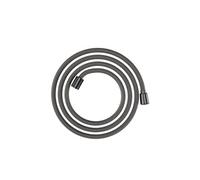 Flexible de douche Designflex 200 cm noir chromé brossé