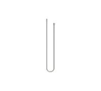 Flexible de douche métallique Dornbracht, 1/2 x 3/8 x1750mm, 28322970-06, Couleur: Platine Mat