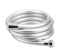 flexible de douche Flexible Anti-enroulement 1.2/1.5/2m GI/2, Interface universelle, tuyau de douche à main en PVC, haute pression pour salle bain(1.2m)