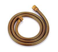 Flexible de douche fort débit en acier inoxydable double fixation 1,5 m , Cuivre