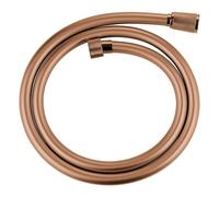 GROHE Flexible de douche salle de bains, Silverflex TwistStop, tuyau de douche 1250mm, anti-pliures, finition couleur Bronze, raccord fileté universel 1/2", 28362DA1