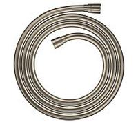 Flexible de douche Hansgrohe Axor One 28624820, effet métallique, conique aux deux extrémités, 2 m, nickel brossé