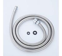 Flexible de douche - Haute résistance à la pressio Tuyau de douche extractible chromé, robinet vidange lavabo salle bain, tuyau spécial remplacement(A 1.8m)