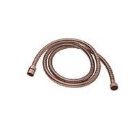 Flexible de douche Herzbach LIVING SPA en métal, 150 cm, 21.936300.1.39, acier cuivré, 1500 mm, finition métal.