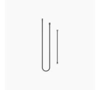 Flexible de douche métallique Dornbracht, en 2 parties 1/2, 28323970-99, Couleur: foncé Platine mat