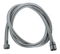 ROUSSEAU Flexible de douche Écrous métal sertis de sécurité Inox chromé simple agrafage 1,50 m