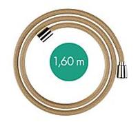 Hansgrohe Flexible de douche Designflex textile longueur 1600 mm Optique en or poli
