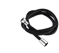 Flexible De Douche Tuyau de douche flexible anti-enroulement 1,5/2/3 m, haute pression, puissant, accessoires for robinets salle bain pour Robinetterie(Black,2.0M)
