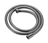 Flexible De Douche Tuyau de pomme de douche à main en PVC, Flexible universel, Anti-enroulement, Tube d'eau antidéflagrant, tuyau d'extension de robinet de salle de bains(Grey,300cm)
