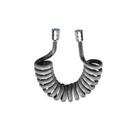 Flexible de Douche Universel Extensible Conception Spirale 2m Gris