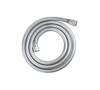 GROHE Flexible tuyau de douche salle de bains VitalioFlex Comfort, tuyau de douche 1750mm, anti-pliures, finition brillante, raccord fileté universel 1/2", chromé, 28745002 (Import Allemagne)