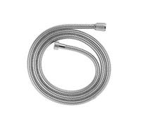GROHE Flexible tuyau de douche salle de bains VitalioFlex métallique, tuyau de douche 1500mm, anti-pliures, finition brillante, raccord fileté universel 1/2", chromé, 22107000 (Import Allemagne)