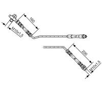 BOSCH 1 987 476 055 Flexible de frein