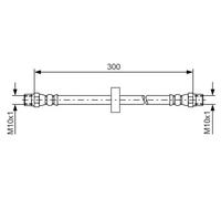 BOSCH 1 987 476 226 Flexible de frein