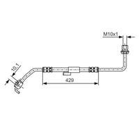 BOSCH 1 987 476 511 Flexible de frein