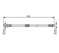 Flexible de frein 1 987 481 053 BOSCH pour BMW X3