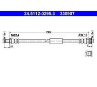 Flexible de frein 24.5112-0295.3 ATE pour FIAT CROMA CROMA Fourgon/Break