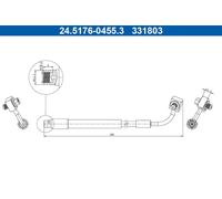 Flexible de frein ATE 24.5176-0455.3