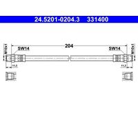 Flexible de frein 24.5201-0204.3 ATE pour BMW VOLVO