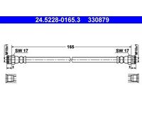 Flexible de frein 24.5228-0165.3 ATE pour FIAT FORD