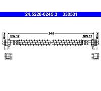 ATE 24.5228-0245.3 Flexible de frein