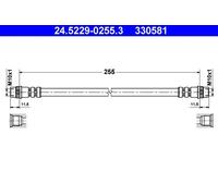 ATE - Flexible de frein 24.5229-0255.3 - Réf. 330581