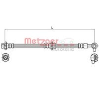 METZGER 4110131 Flexible de frein