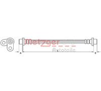 METZGER 4110746 Flexible de frein