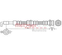 Flexible de frein 4114057 METZGER pour MAZDA MX-3