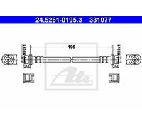 ATE 24.5261-0195.3 Flexible de frein