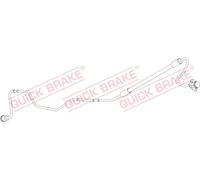 Flexible de frein avec filetage extérieur 96.013 QUICK BRAKE pour CITROËN DS