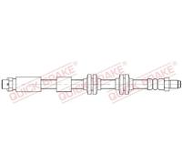 Flexible de frein avec filetage intérieur/taraudage 32.835 QUICK BRAKE pour BMW