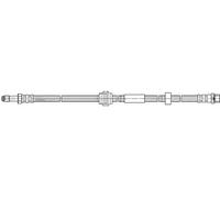 Flexible de frein avec filetage intérieur/taraudage 35.910 QUICK BRAKE