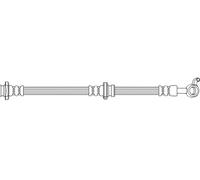 Flexible de frein avec filetage intérieur/taraudage 50.746 QUICK BRAKE