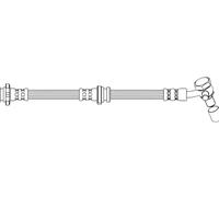 Flexible de frein avec filetage intérieur/taraudage 50.748X QUICK BRAKE