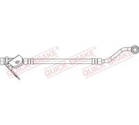 Flexible de frein avec filetage intérieur/taraudage 58.015X QUICK BRAKE