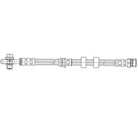 Flexible de frein avec filetage intérieur/taraudage 58.984X QUICK BRAKE pour VW