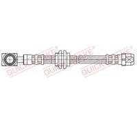 Flexible de frein avec filetage intérieur/taraudage 58.997 QUICK BRAKE pour MINI