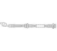 Flexible de frein avec filetage intérieur/taraudage 59.906 QUICK BRAKE