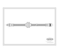 Flexible de frein CORTECO 19033564