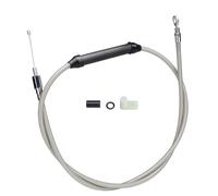 Flexible de frein de moto Câble Mokitdora modèles Convient pour Harley Touring Cam Evolution transmission 5 vitesses embrayage mécanique(195cm Chrome)